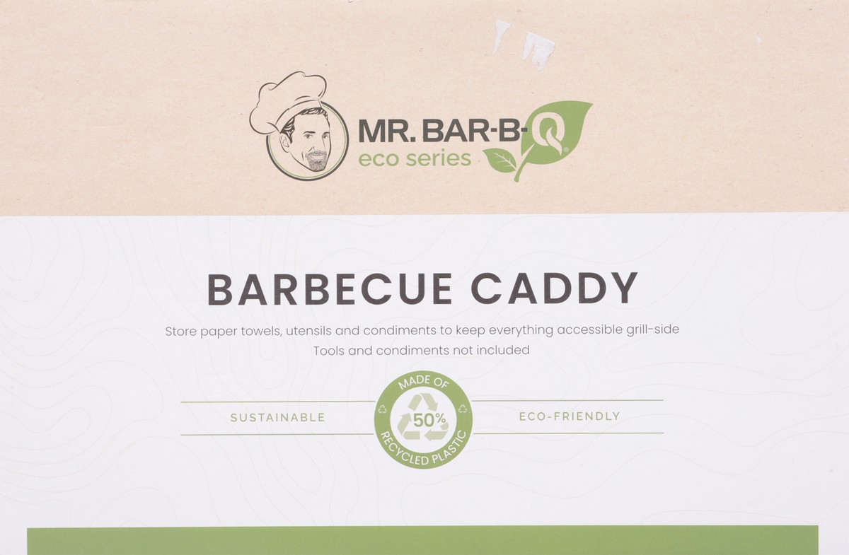slide 3 of 11, Mr Bar B Q Sustainable Packaging Barbeque Serving Caddy 1 Count - Each, 1 ct