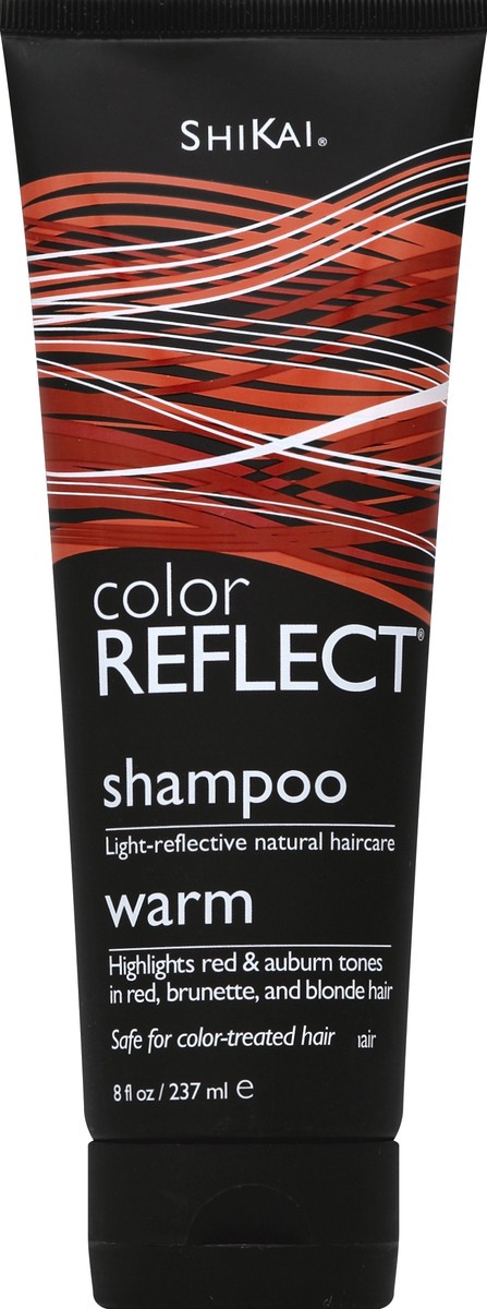 slide 2 of 3, ShiKai Color Reflect Warm Shampoo, 8 fl oz