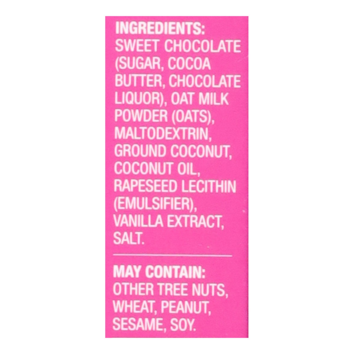 slide 12 of 13, 7th Heaven Oat Milk Classic Chocolate Confection 3.5 oz, 3.5 oz