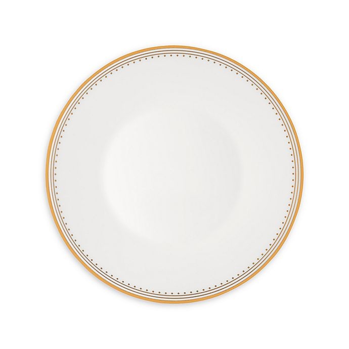 slide 1 of 1, Vera Wang Wedgwood Golden Grosgrain Saucer, 1 ct