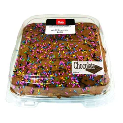 Jerry's Chocolate Iced Chocolate Picnic Cake