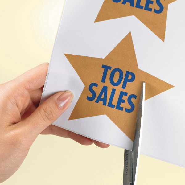 slide 5 of 9, Avery Permanent Full-Sheet Labels, 5165, Laser, White, 100 ct; 8 1/2 in x 11 in