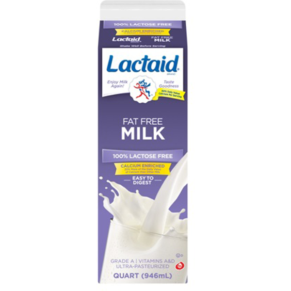slide 1 of 4, Lactaid Milk 1 qt, 1 qt
