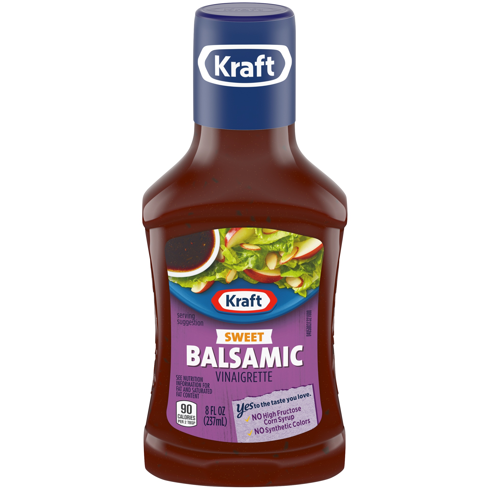 slide 1 of 7, Kraft Sweet Balsamic Vinaigrette Salad Dressing, 8 fl oz