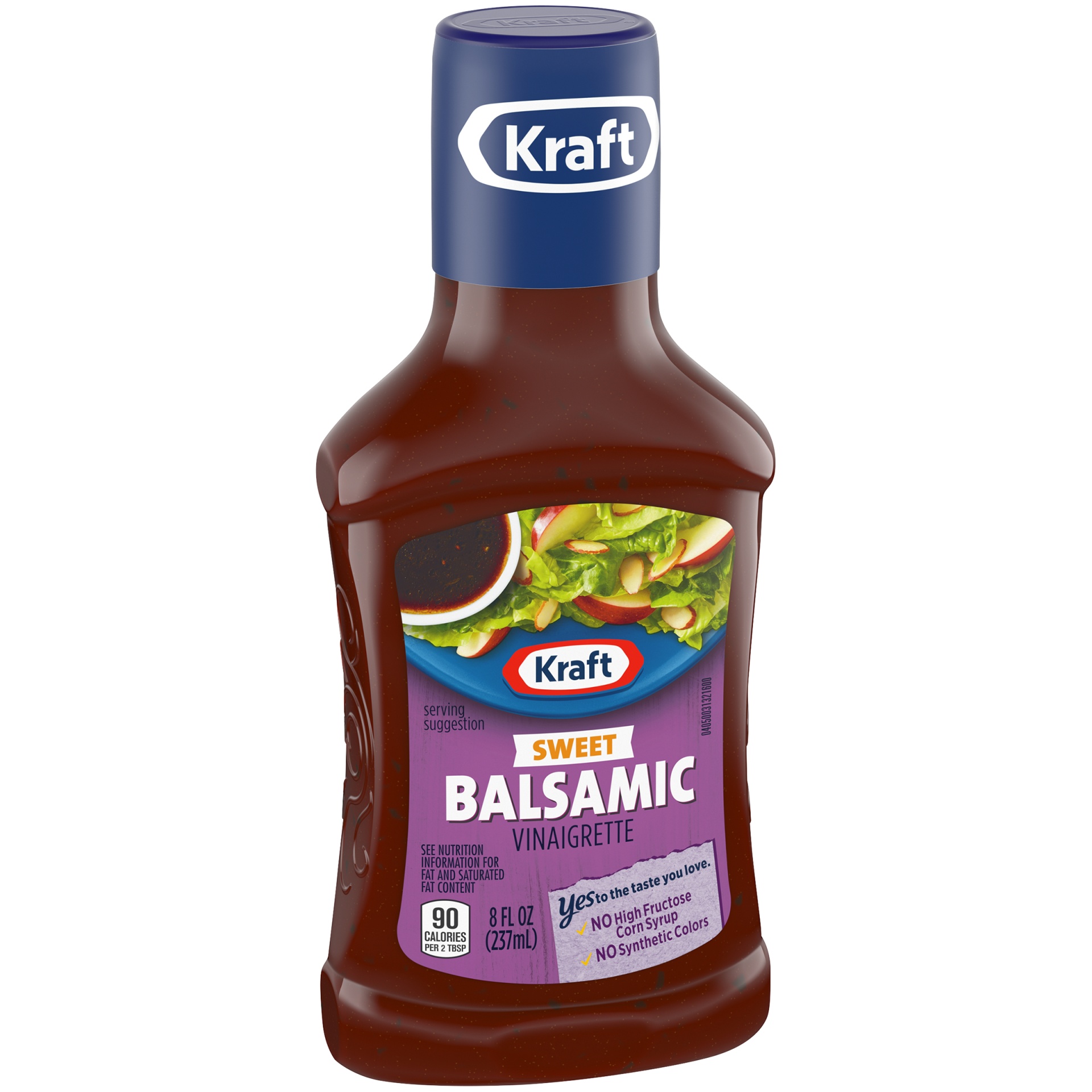 slide 3 of 7, Kraft Sweet Balsamic Vinaigrette Salad Dressing, 8 fl oz