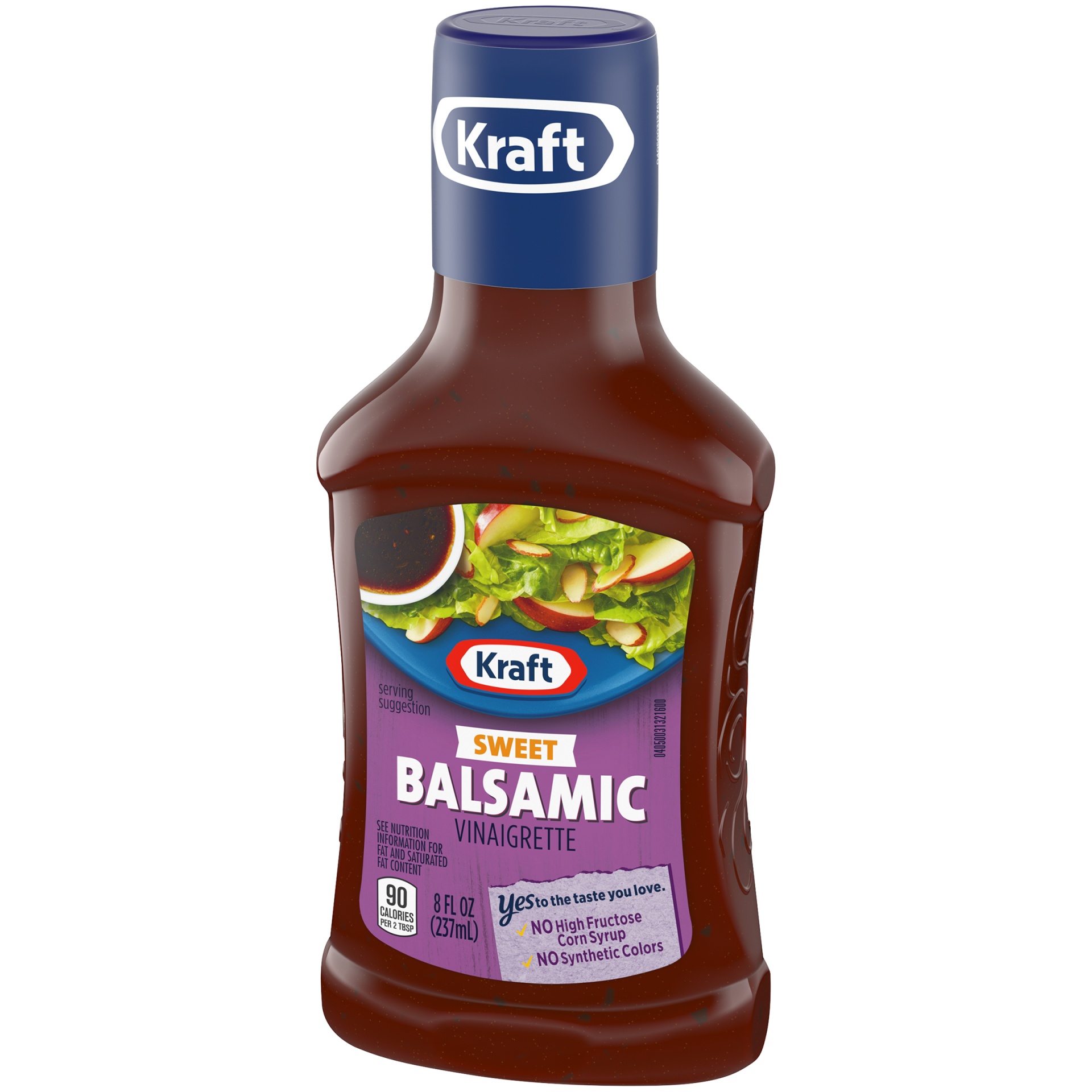 slide 4 of 7, Kraft Sweet Balsamic Vinaigrette Salad Dressing, 8 fl oz