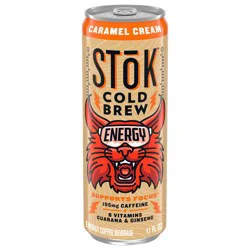 STōK Energy Coffee Caramel Cream - 11 fl oz