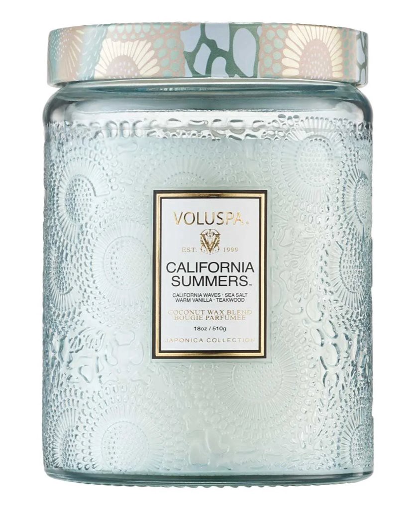 slide 1 of 1, Voluspa California Summers Large Jar Candle, 18 oz
