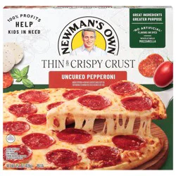 Newman's Own Thin & Crispy Crust Uncured Pepperoni Pizza 15.1 oz
