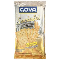 Goya Sociales Wheat Crackers 8.57 oz