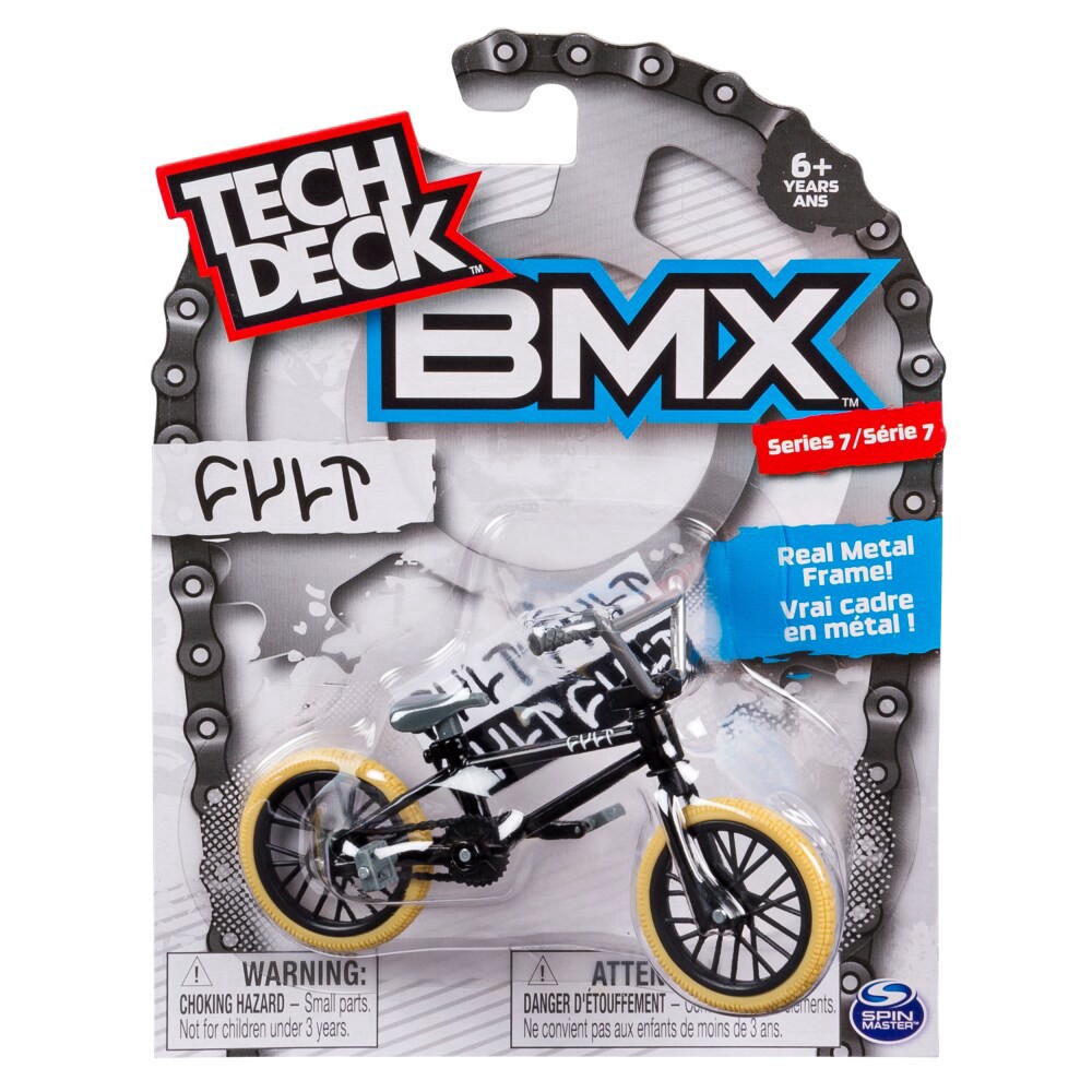 slide 1 of 2, Tech Deck Bmx Finger Bike-Black/Grey, 1 ct