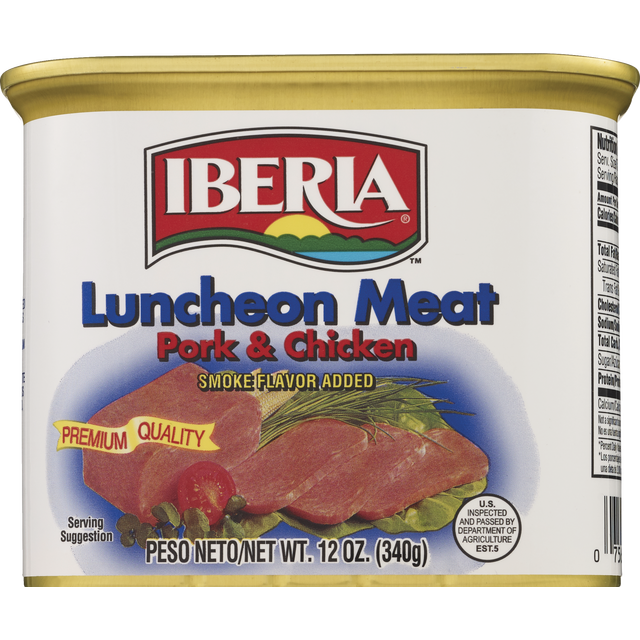 slide 1 of 1, Iberia Pork And Chicken Luncheon, 1 ct