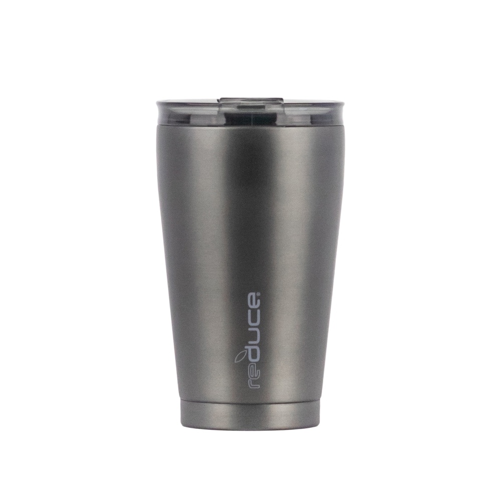 slide 1 of 1, Reduce Hot Tumbler - Charcoal, 16 oz