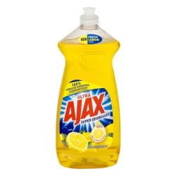 Ajax Ultra Lemon Super Degreaser Dish Liquid