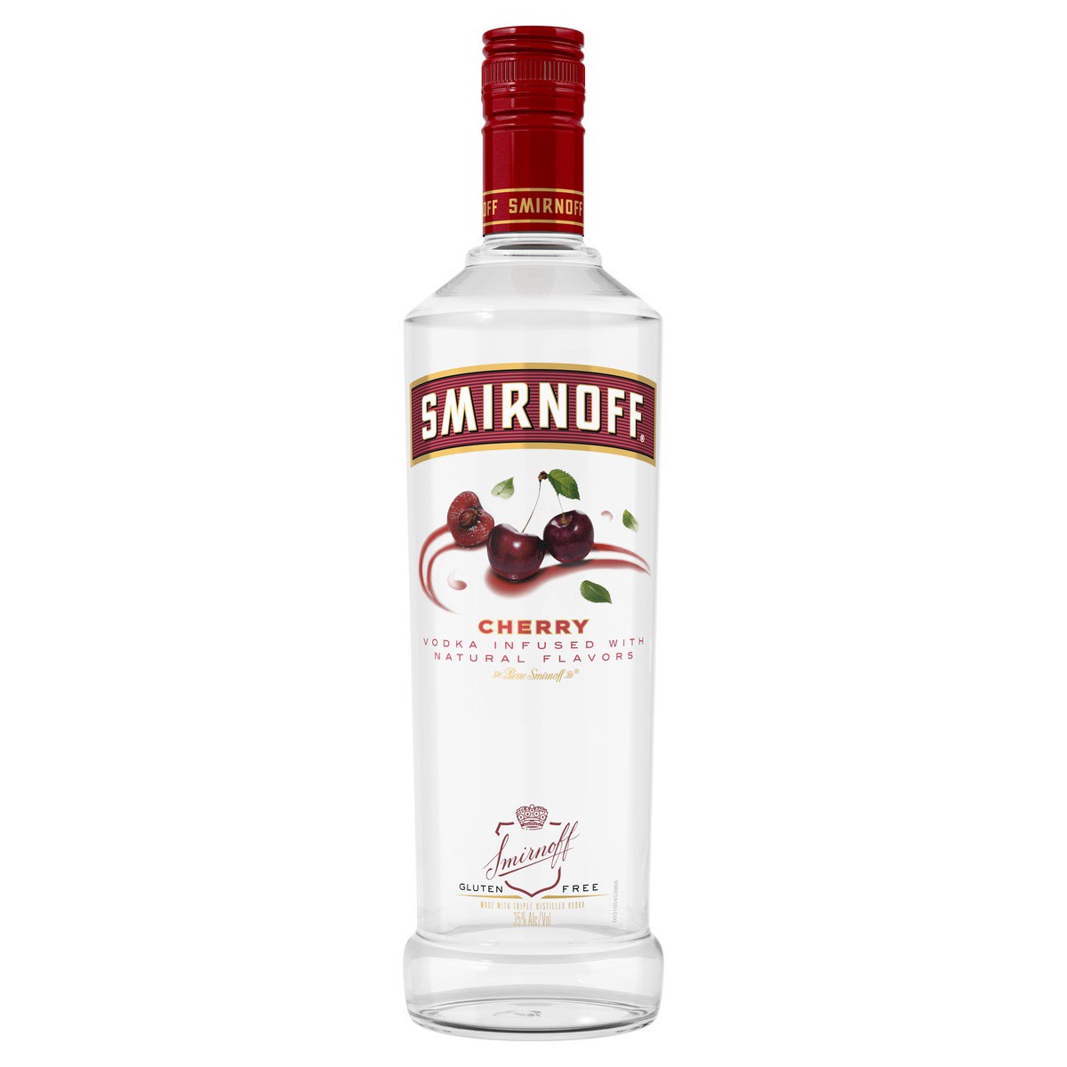 slide 1 of 4, Smirnoff Cherry Vodka, 750 ml