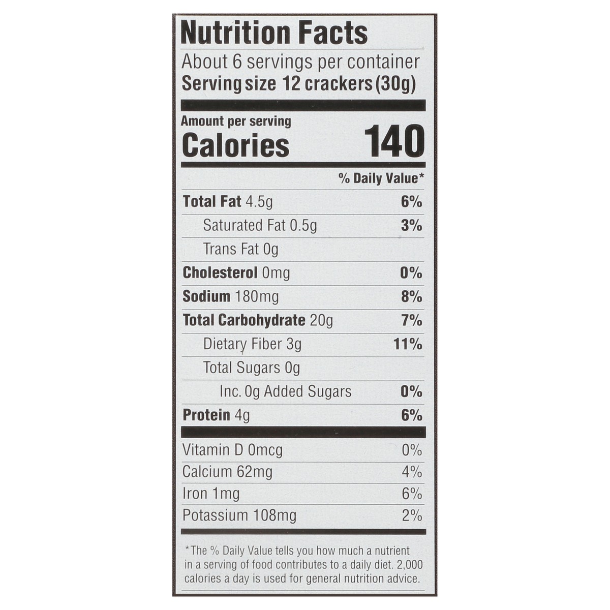 slide 11 of 14, Mary's Gone Crackers Crackers, Original Black Pepper, Organic Brown Rice, Flax & Sesame Seeds, Gluten Free, 6.5 oz, 6.5 oz
