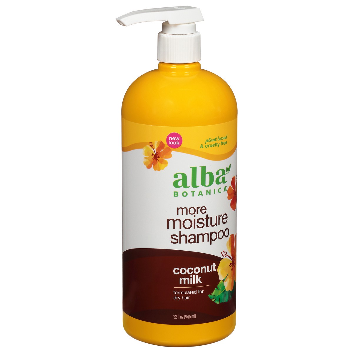 slide 4 of 11, Alba Botanica Coconut Mega Moisture Shampoo, 32 fl oz