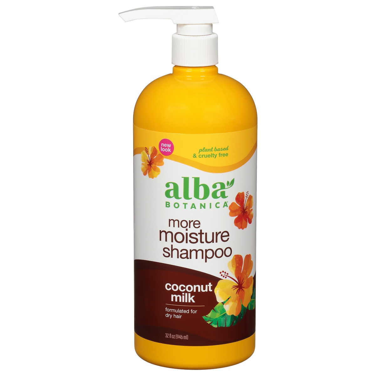slide 1 of 1, Alba Botanica Coconut Milk More Moisture Shampoo 32 fl oz, 32 fl oz