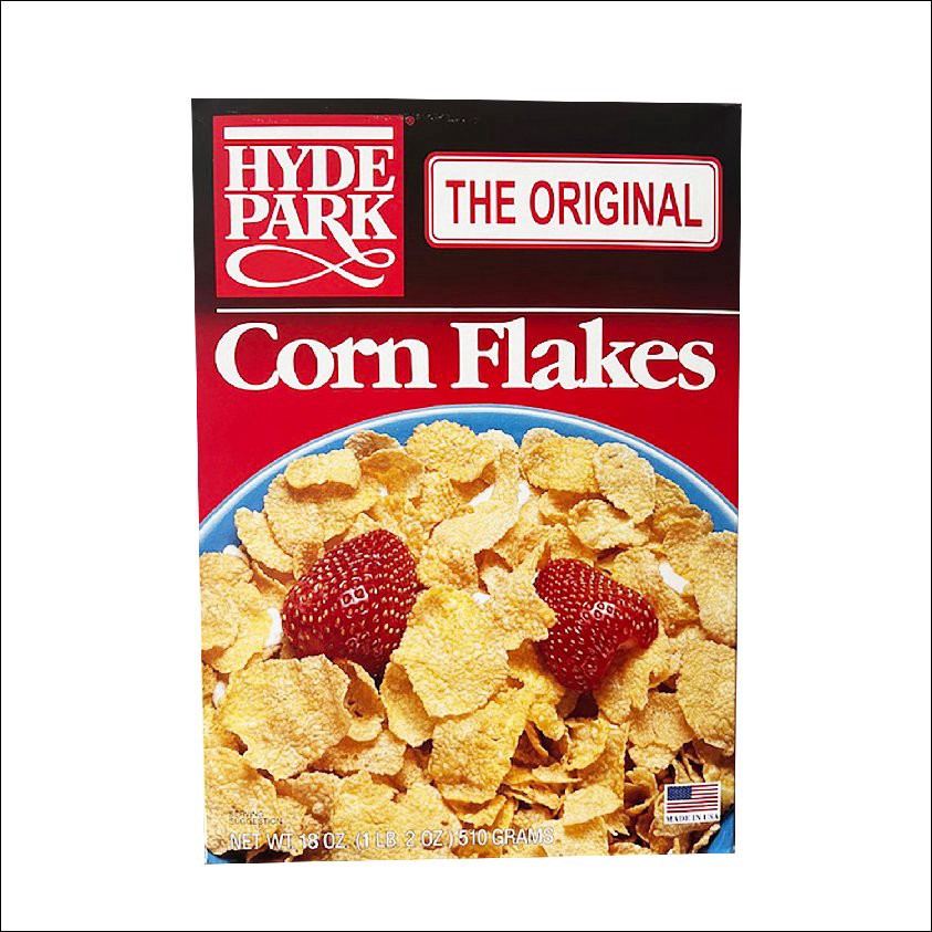 slide 1 of 1, Hyde Park Corn Flakes Cereal, 18 oz