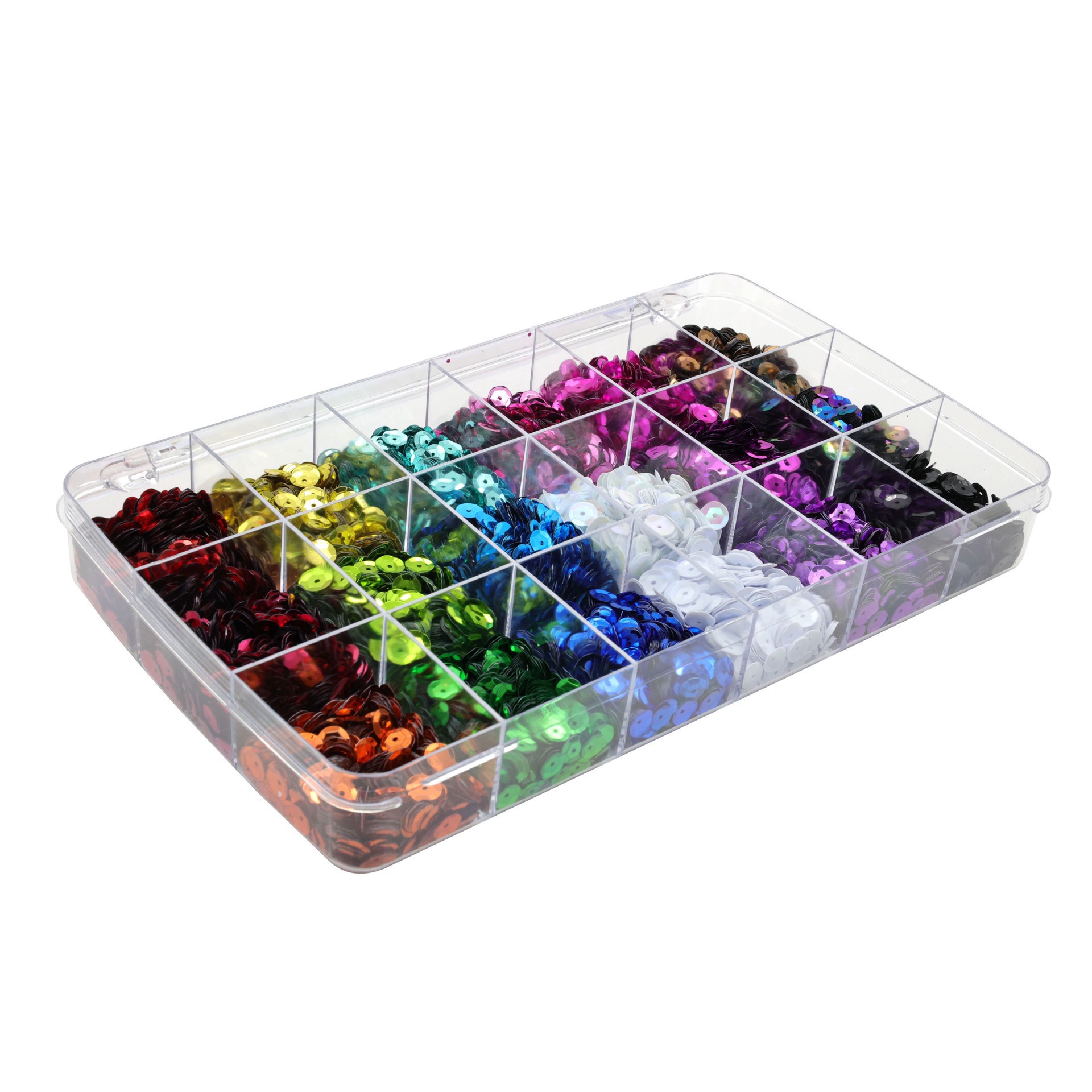 slide 4 of 5, Mixed Round Sequin Value Box By Creatology, 0.29 in