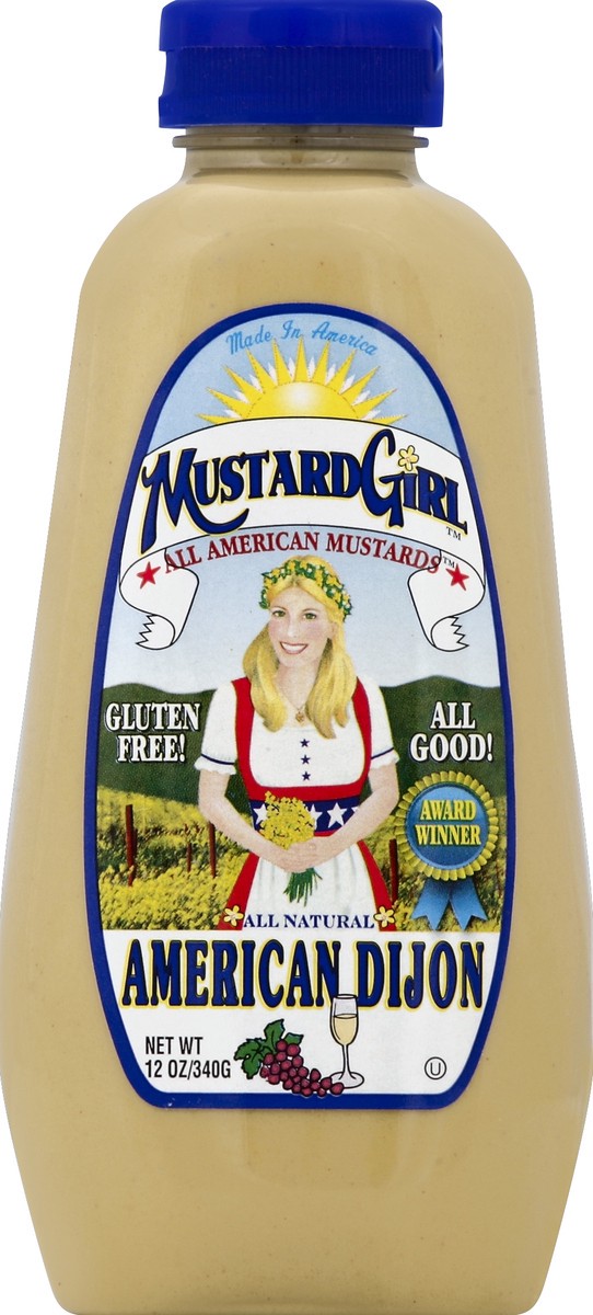 slide 1 of 2, Mustard Girl Mustard 12 oz, 12 oz