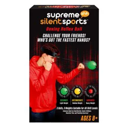 Supreme Silent Sports Boxing Reflex Ball, 1 ct