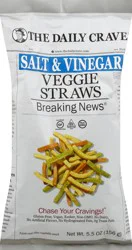 The Daily Crave Veggies Straws - 5.5 oz