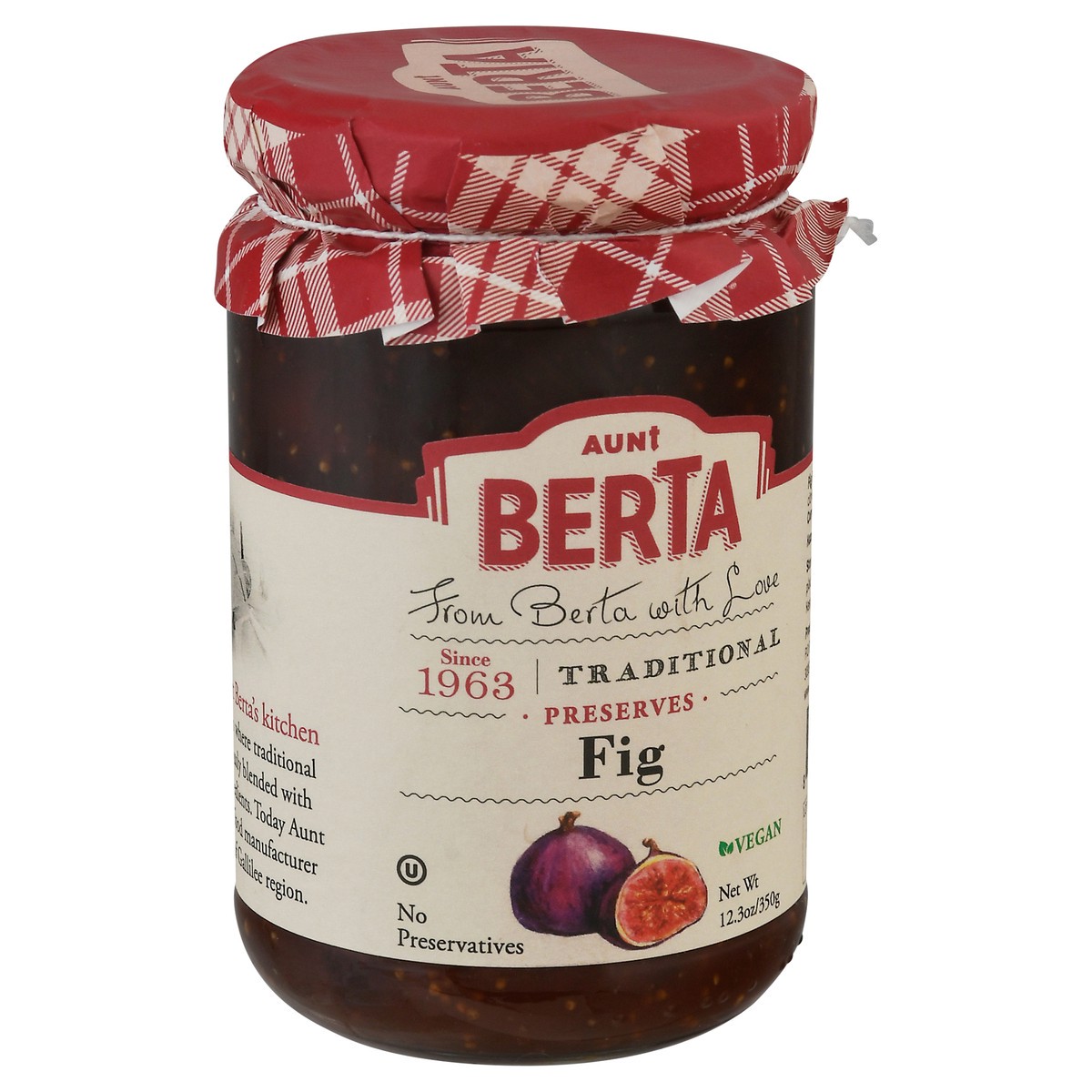 slide 2 of 9, Aunt Berta Fig Preserves 12.3 oz Jar, 12.3 oz