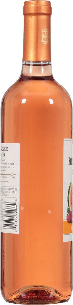 slide 8 of 9, Beringer Main & Vine™ Rosé Sangria, Pink Wine, American, 1 ct, 750ml Bottle, 750 ml