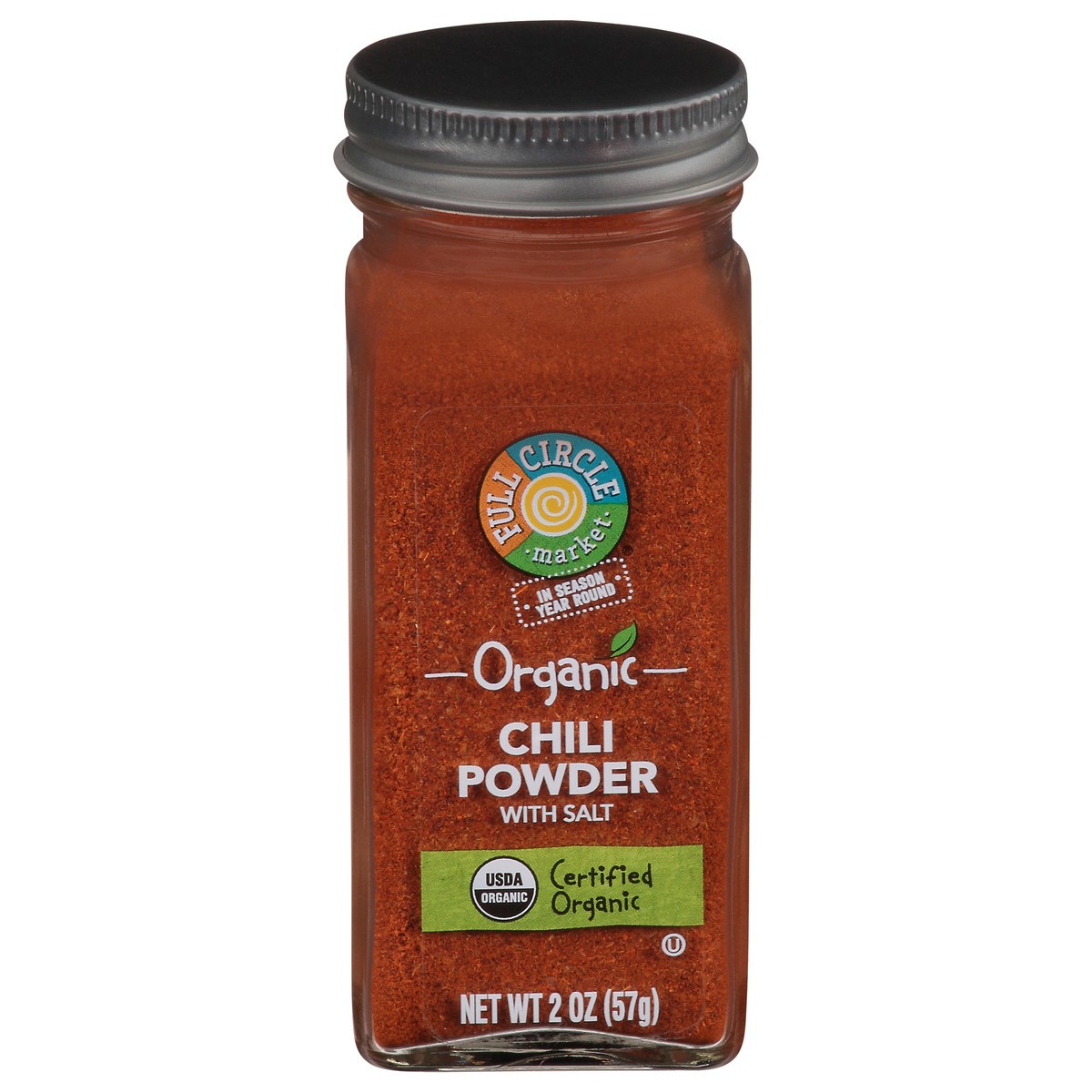 slide 10 of 14, Full Circle Market Organic Chili Powder with Salt 2 oz, 2 oz