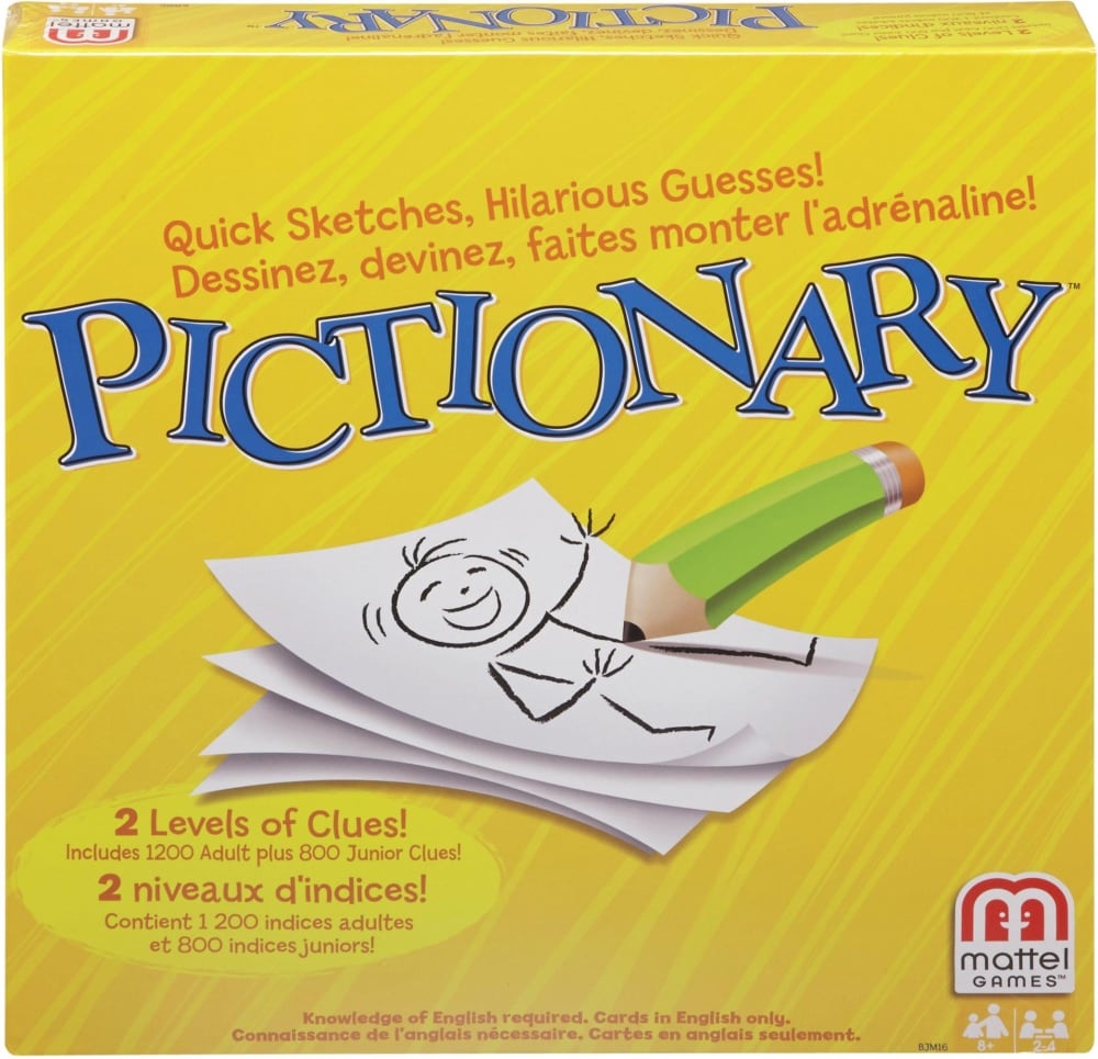 slide 1 of 1, Mattel Pictionary Game, 1 ct