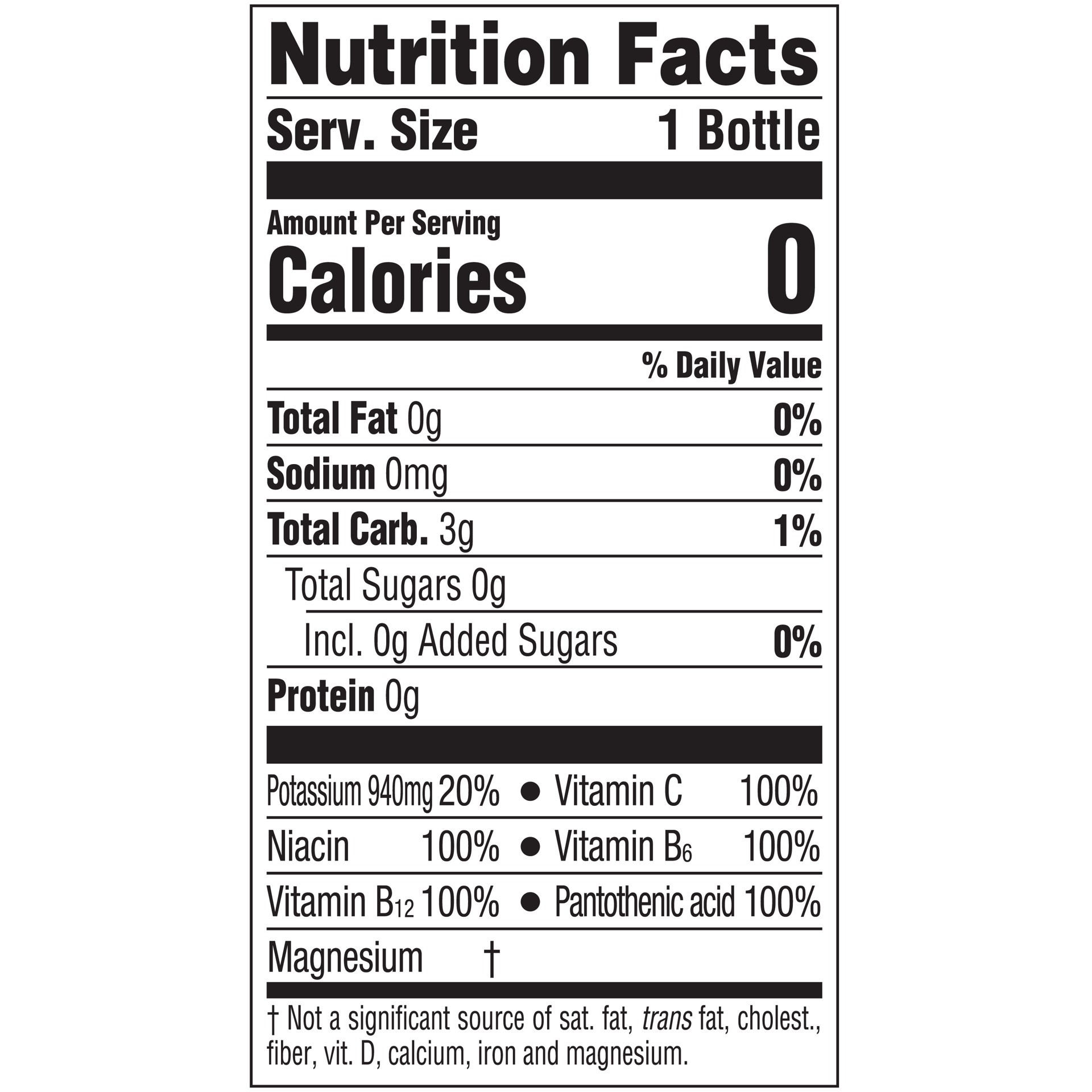 slide 2 of 7, vitaminwater zero sugar reset Bottle, 20 fl oz, 20 fl oz