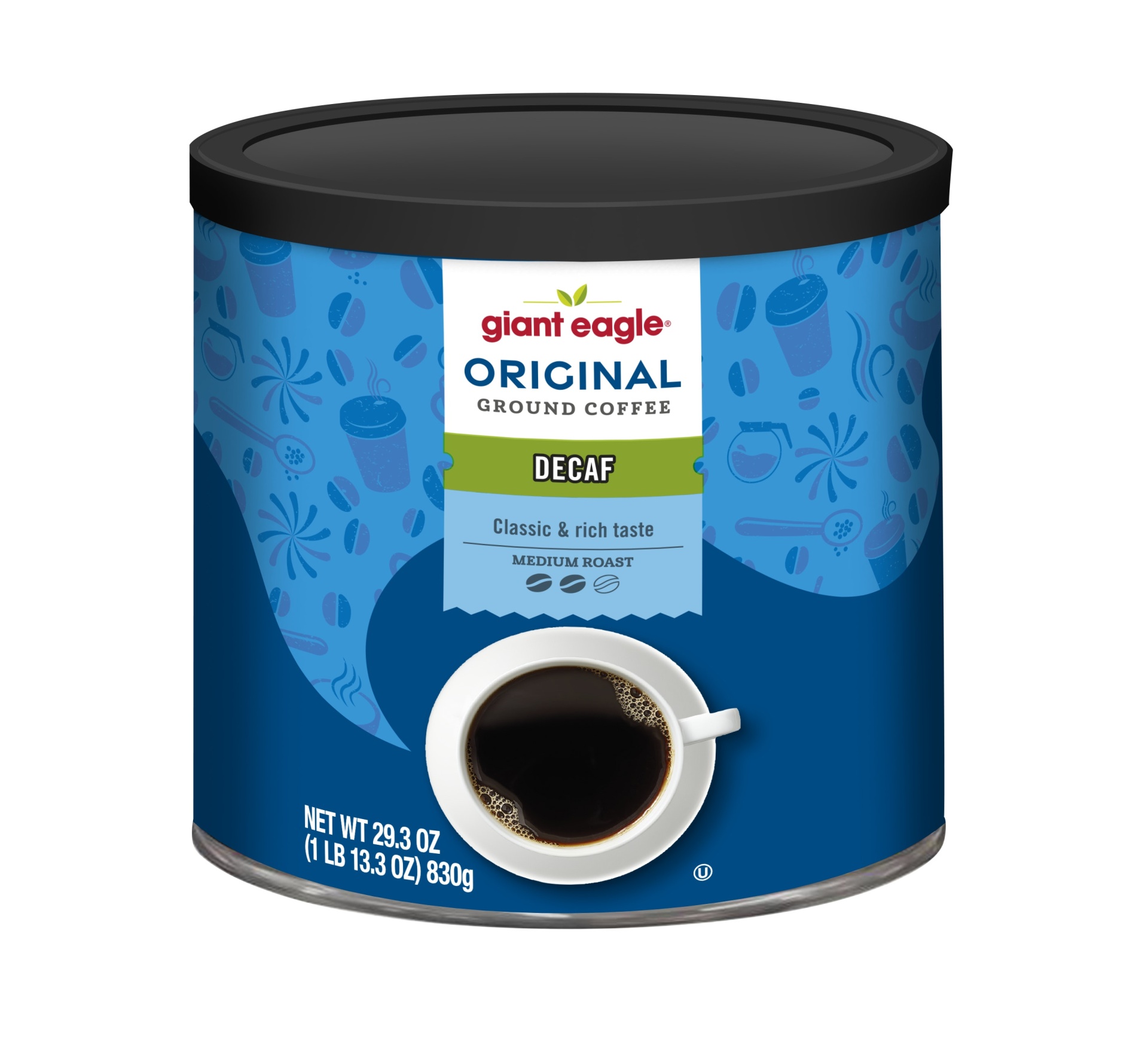 slide 1 of 1, Giant Eagle Decaf Original Ground Coffee, Medium Roast - 29.3 oz, 29.3 oz