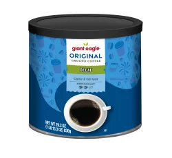 Giant Eagle Decaf Original Ground Coffee, Medium Roast - 29.3 oz