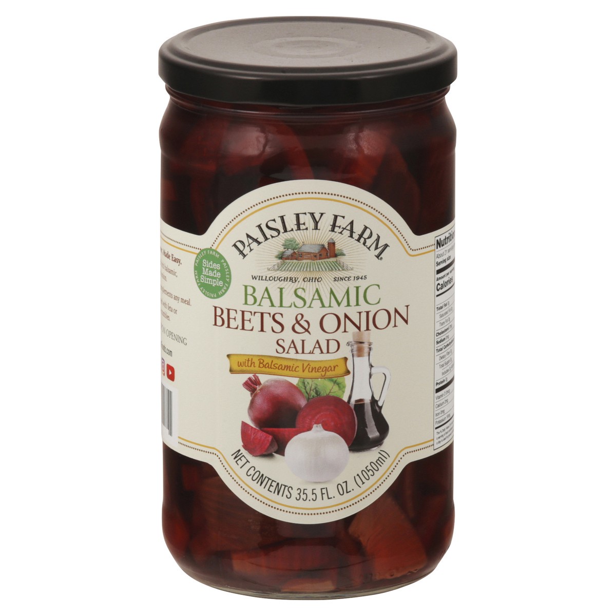 slide 1 of 14, Frank's Paisley Farm Salad, Beets & Onion, Balsamic, 35.5 fl oz