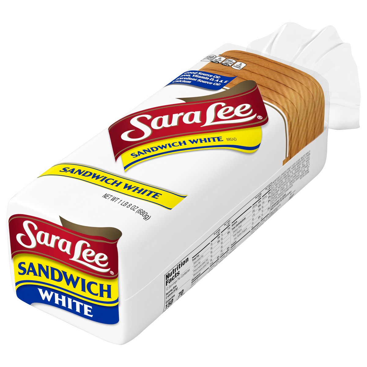 slide 9 of 12, Sara Lee Classic Sandwich White Bread 24 Oz, 24 oz