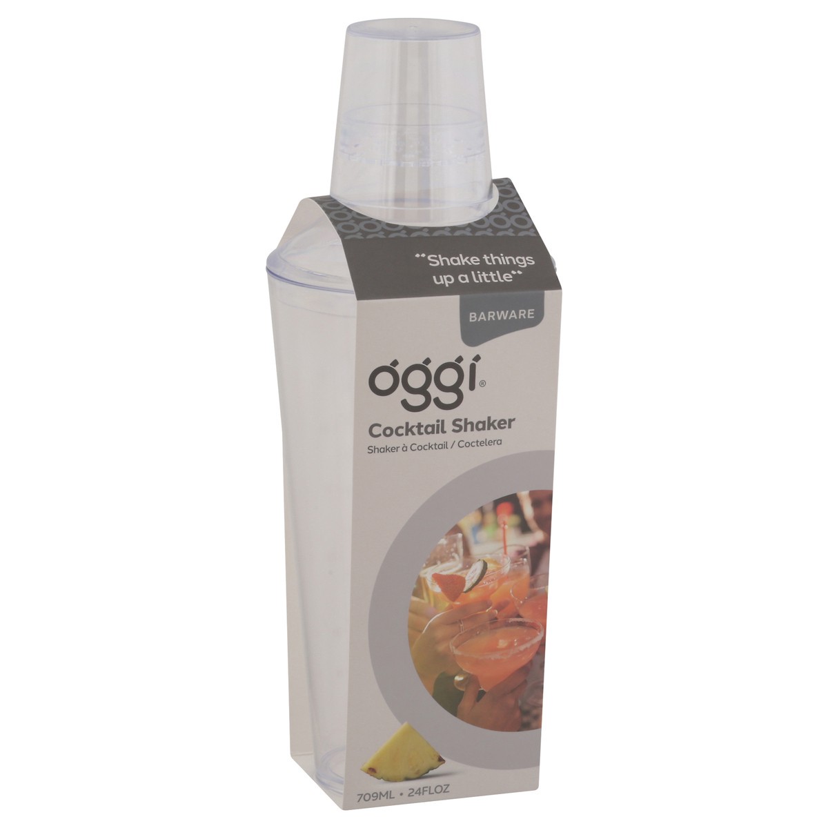 slide 11 of 11, Oggi 24 Fluid Ounce Barware Cocktail Shaker 1 ea, 1 ct