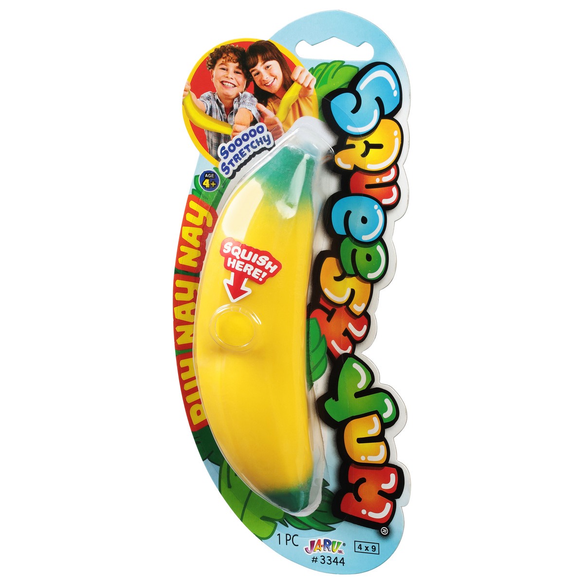 slide 8 of 9, Ja-Ru Squeesh Yum Ages 4+ Buh Nay Nay Toy 1 ea, 1 ct