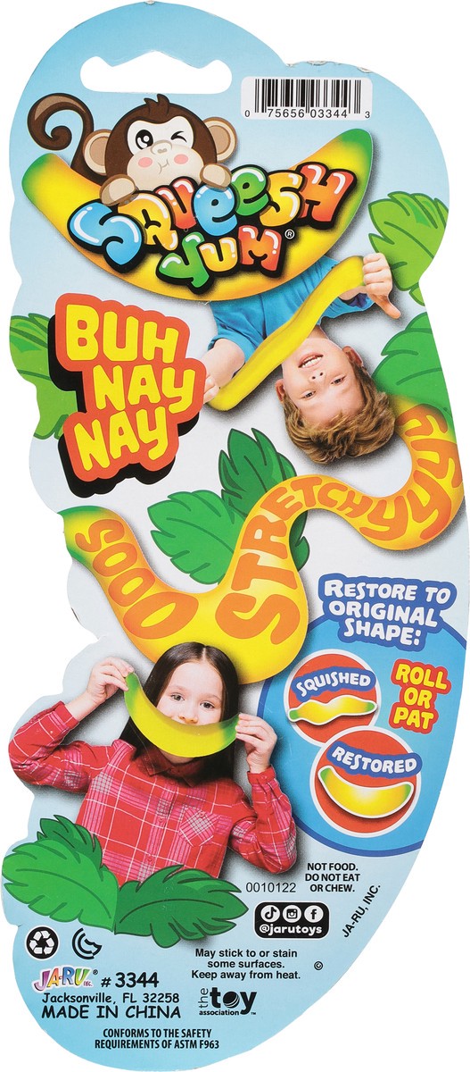 slide 2 of 9, Ja-Ru Squeesh Yum Ages 4+ Buh Nay Nay Toy 1 ea, 1 ct