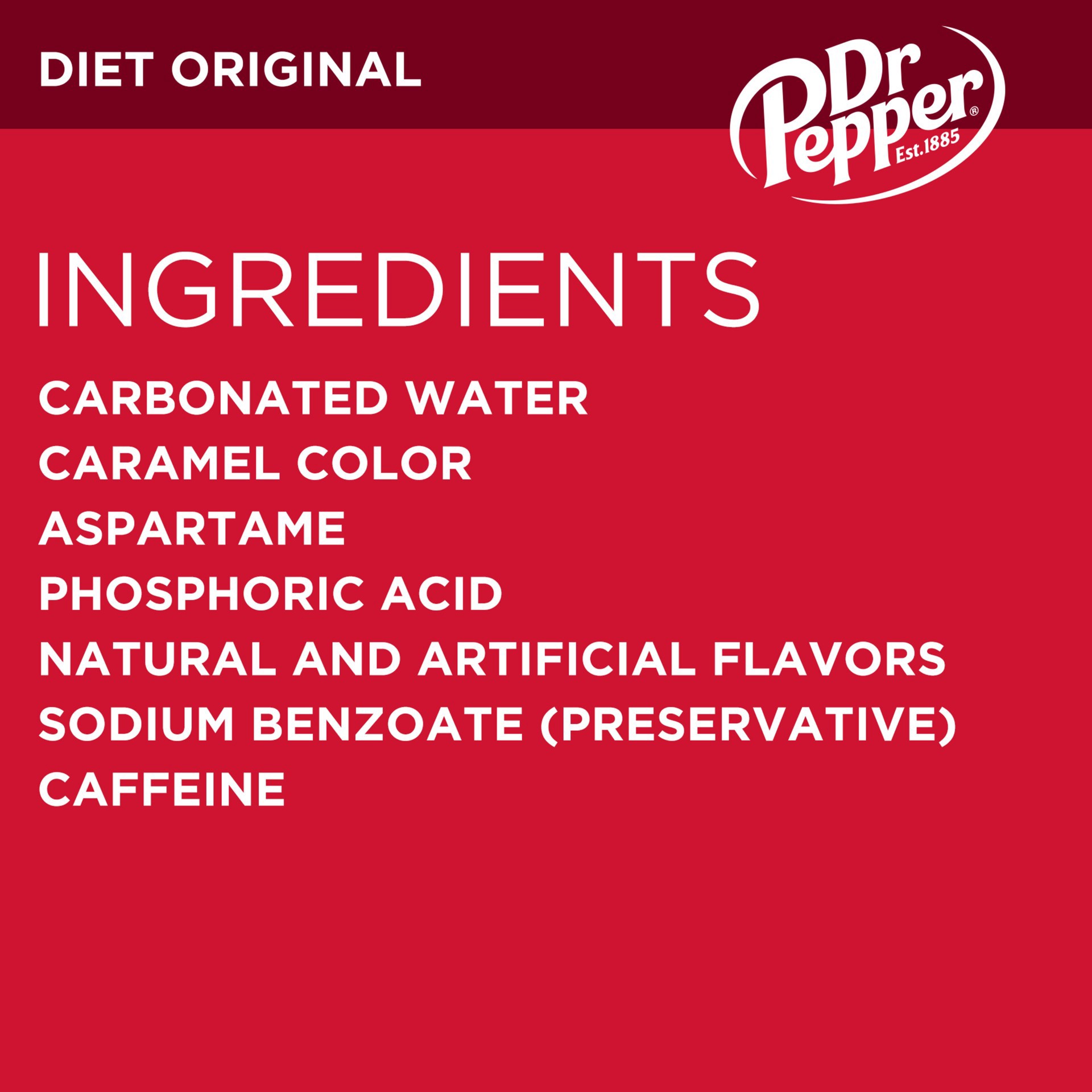 slide 5 of 5, Dr Pepper Soda Diet Cool Pack - 12 ct, 12 ct; 12 fl oz