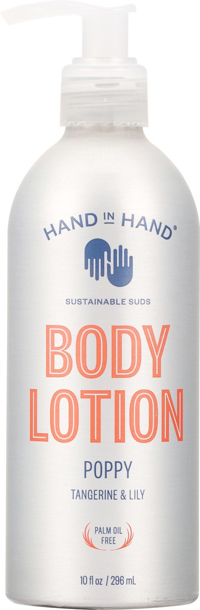 slide 6 of 9, Hand in Hand Poppy Body Lotion, 1 ct