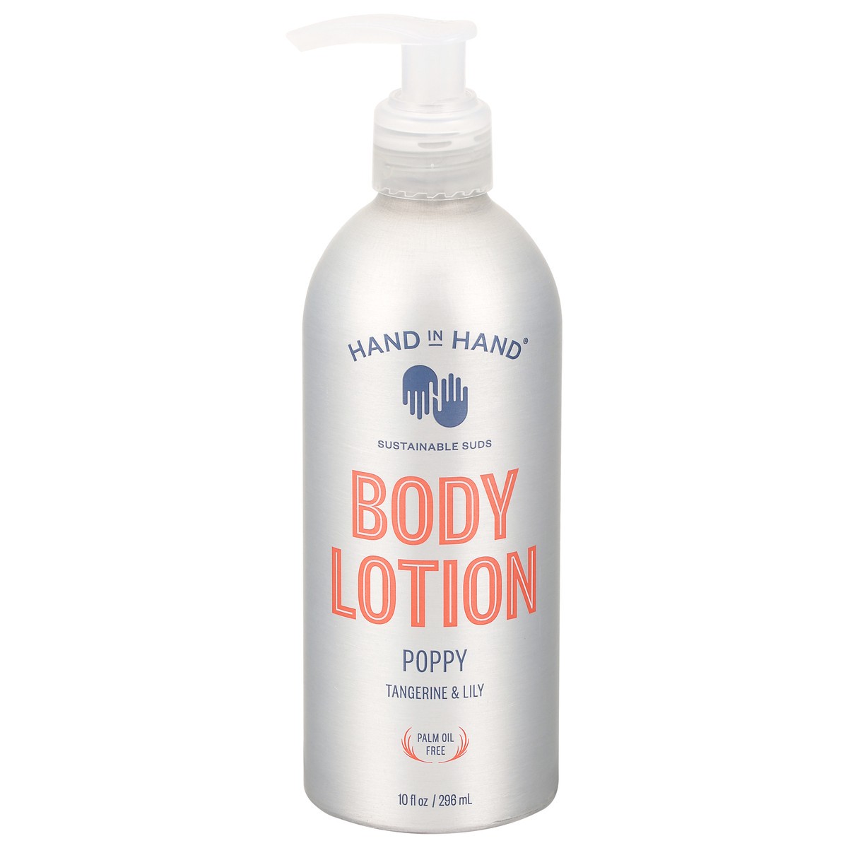 slide 1 of 9, Hand in Hand Poppy Body Lotion, 1 ct