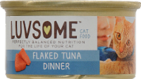 slide 1 of 2, Luvsome Cat Food 3 oz, 3 oz