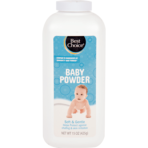 slide 1 of 1, Best Choice Baby Powder, 15 oz