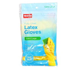 Weis Quality Extra Large Latex Gloves