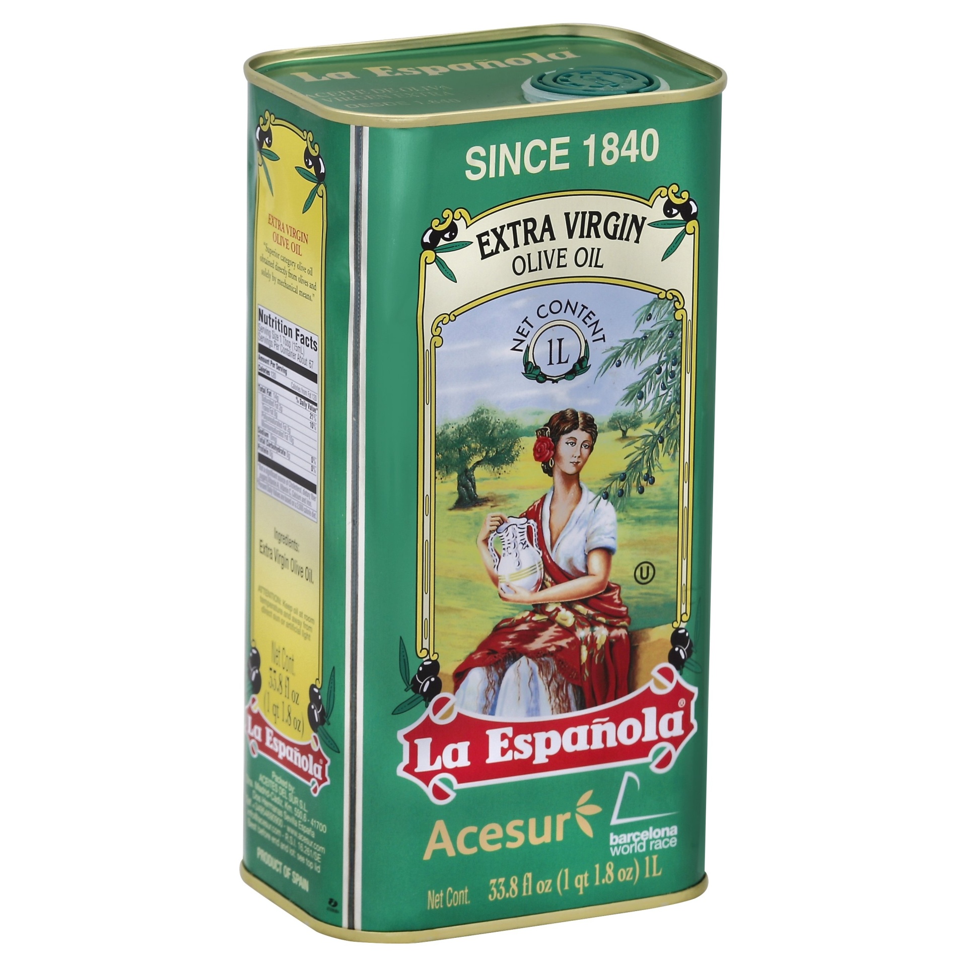 slide 1 of 4, La Española Olive Oil 33.8 oz, 33.8 oz
