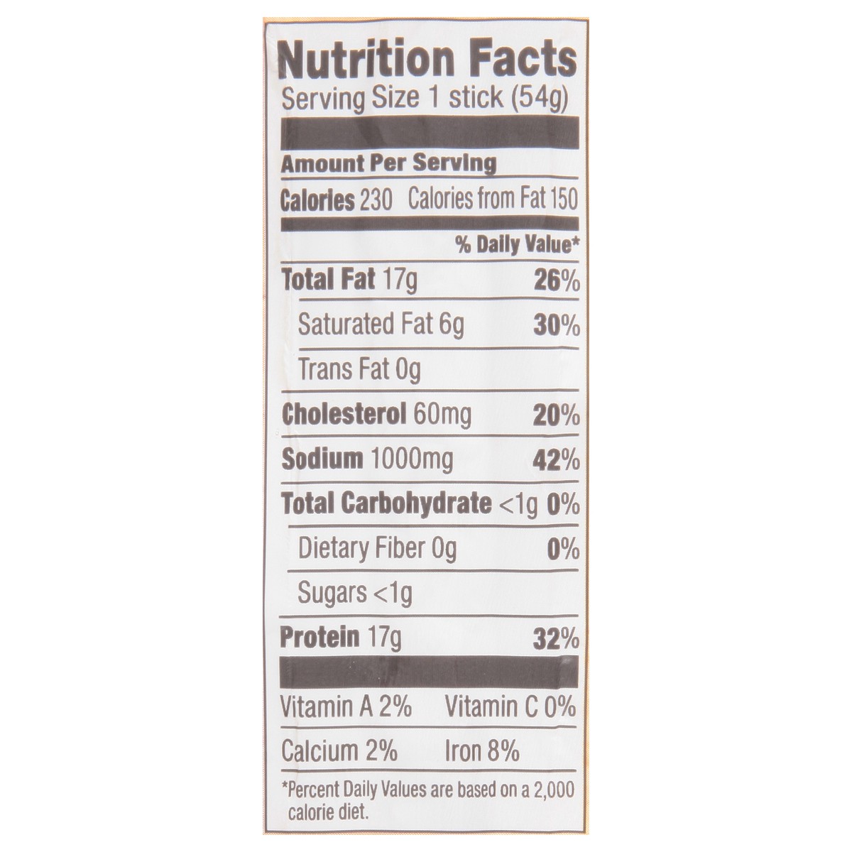 slide 11 of 12, Cattleman's Cut Yellowstone Hardwood Smoked Hunter's Sausage 1.9 oz, 1.9 oz