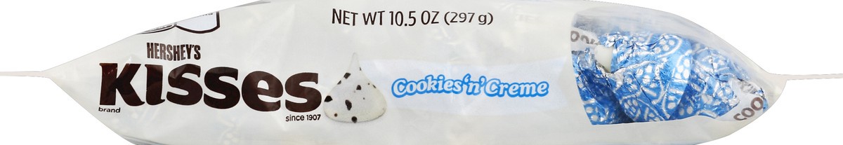 slide 2 of 5, Hershey's Kisses Cookies n Crme Candies, 10.5 oz