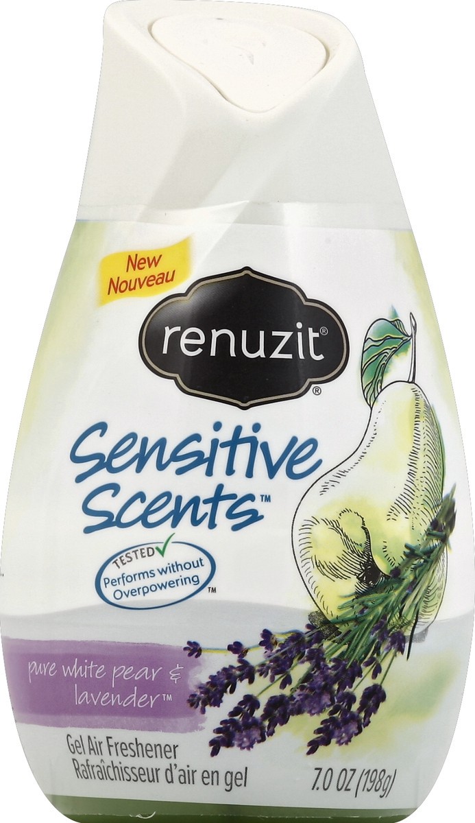 slide 2 of 2, Renuzit Pear Lavender Sensitive Scents, 7 oz