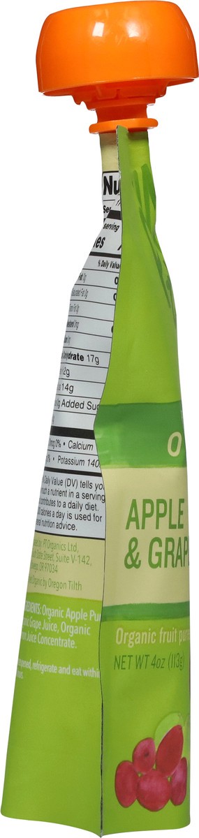 slide 4 of 13, Pumpkin Tree Peter Rabbit Organics Organic Apple & Grape Fruit Puree 4 oz, 4 oz